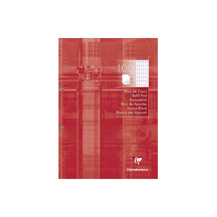 Clairefontaine blok 90 g A4 – geruit 4x8 mm